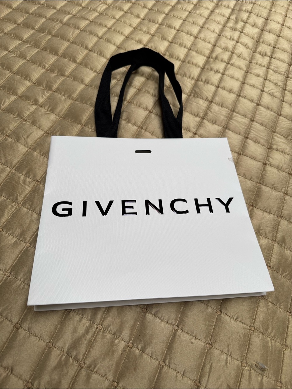 Givenchy White Shopping Bag Gift Bag